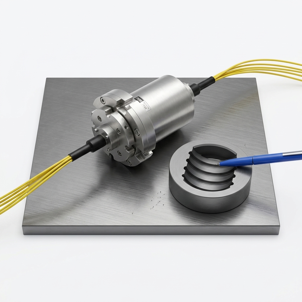 RF Rotary Joint - Front View